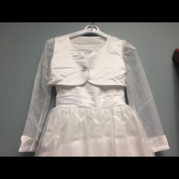 Girls Formal Dress. 1st COMMUNION, FLOWER GIRLS. - Picture 4 of 8